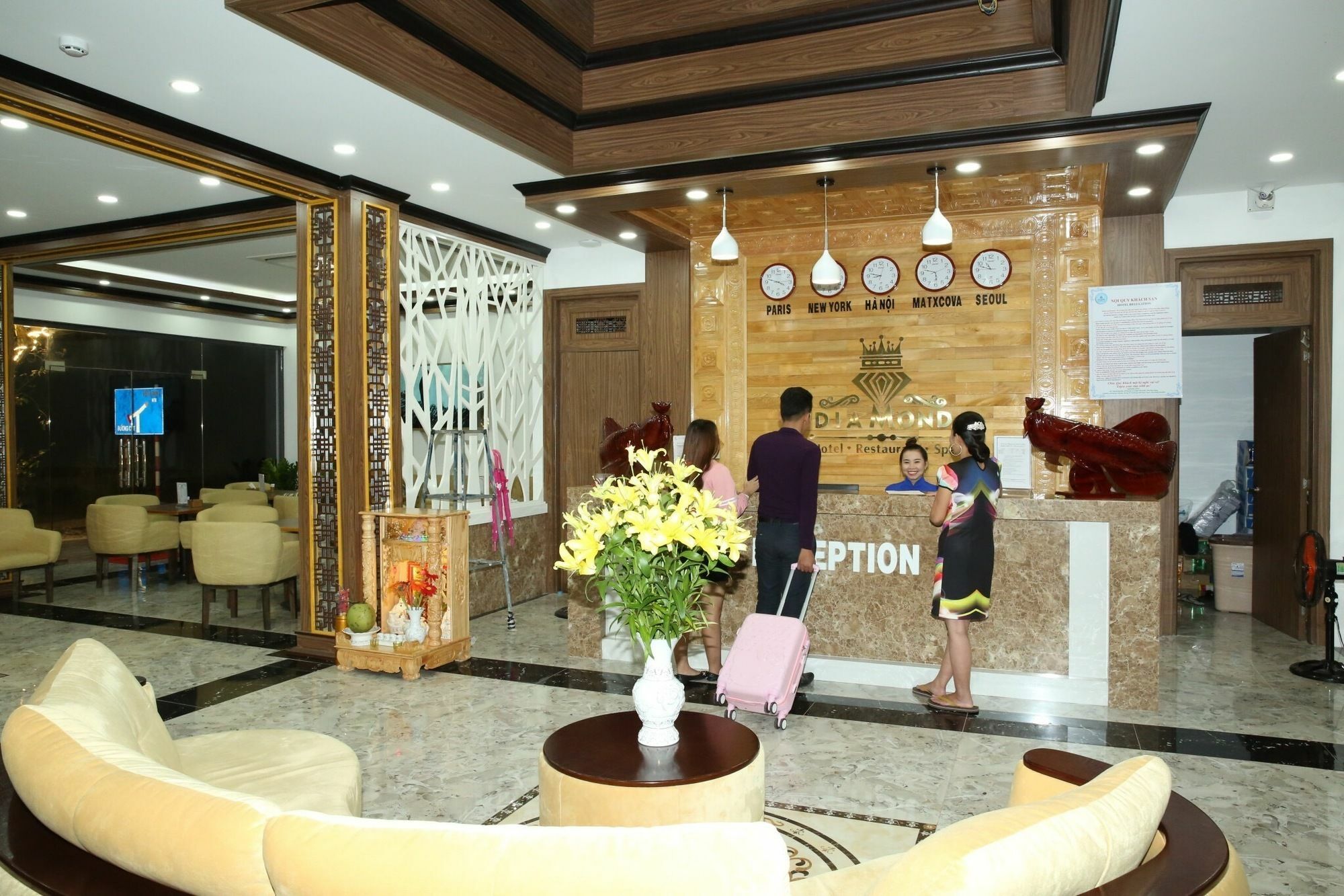 Diamond Hotel دونغ دونغ المظهر الخارجي الصورة